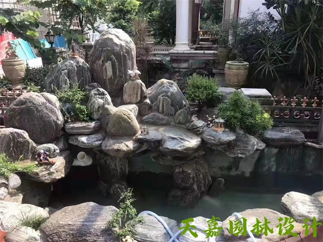 深圳现代别墅庭院景观设计